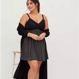 Torrid super soft lace chemise size 6